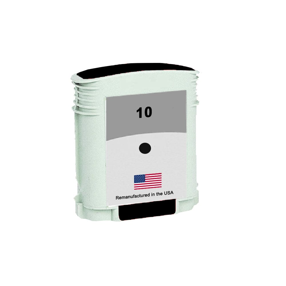 U.S. Remanufactured for HP 10 (C4844) Black Ink Cartridge - Allprintheads