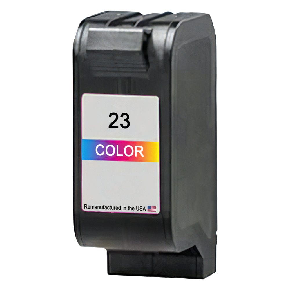 U.S. Remanufactured for HP 23 (C1823A) Tri-Color Ink Cartridge - Allprintheads