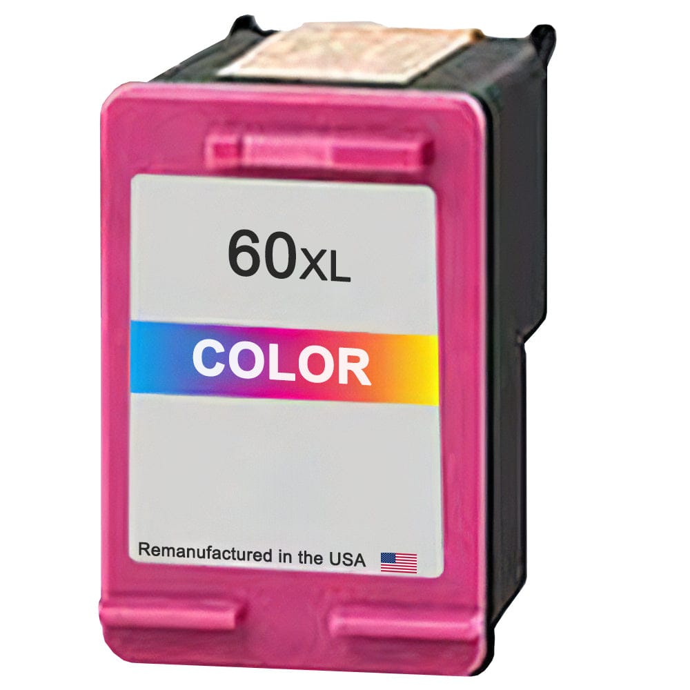 U.S. Remanufactured for HP 60XL (CC644AN) Tri-Color Ink Cartridge - Allprintheads