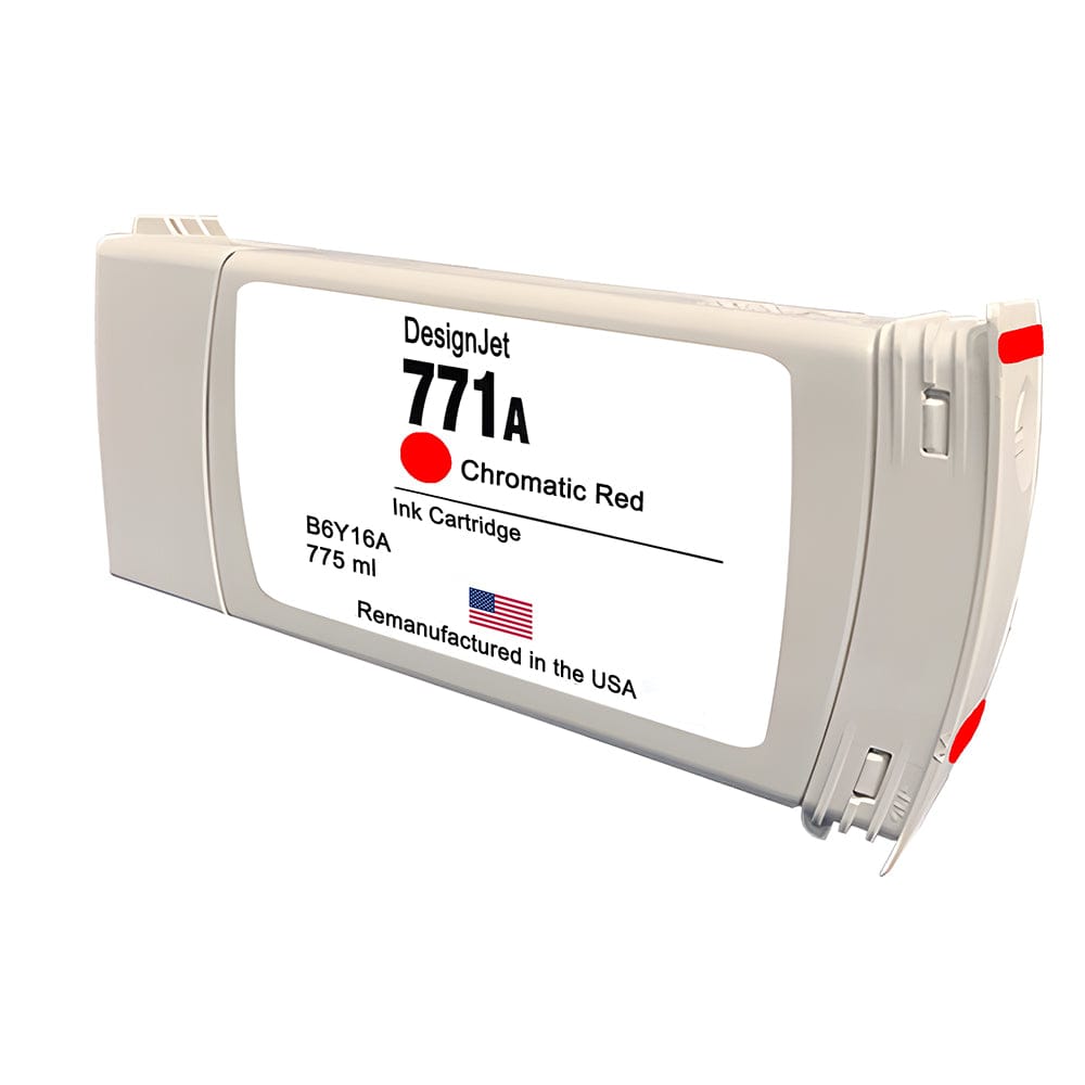 U.S. Remanufactured for HP 771 775ml (B6Y16A) Chromatic Red Ink Cartridge - Allprintheads