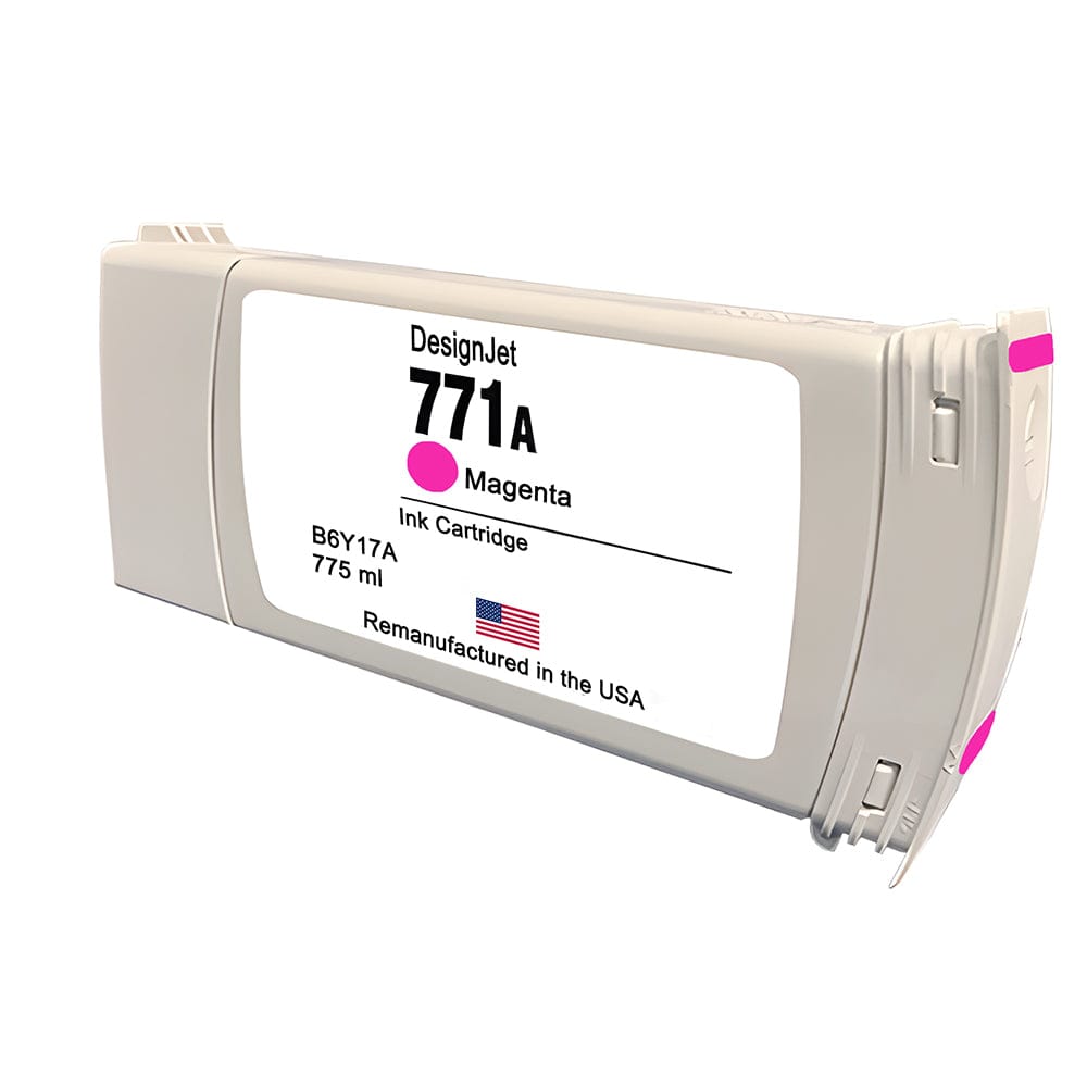U.S. Remanufactured for HP 771 - 775ml (B6Y17A) Magenta Ink Cartridge - Allprintheads