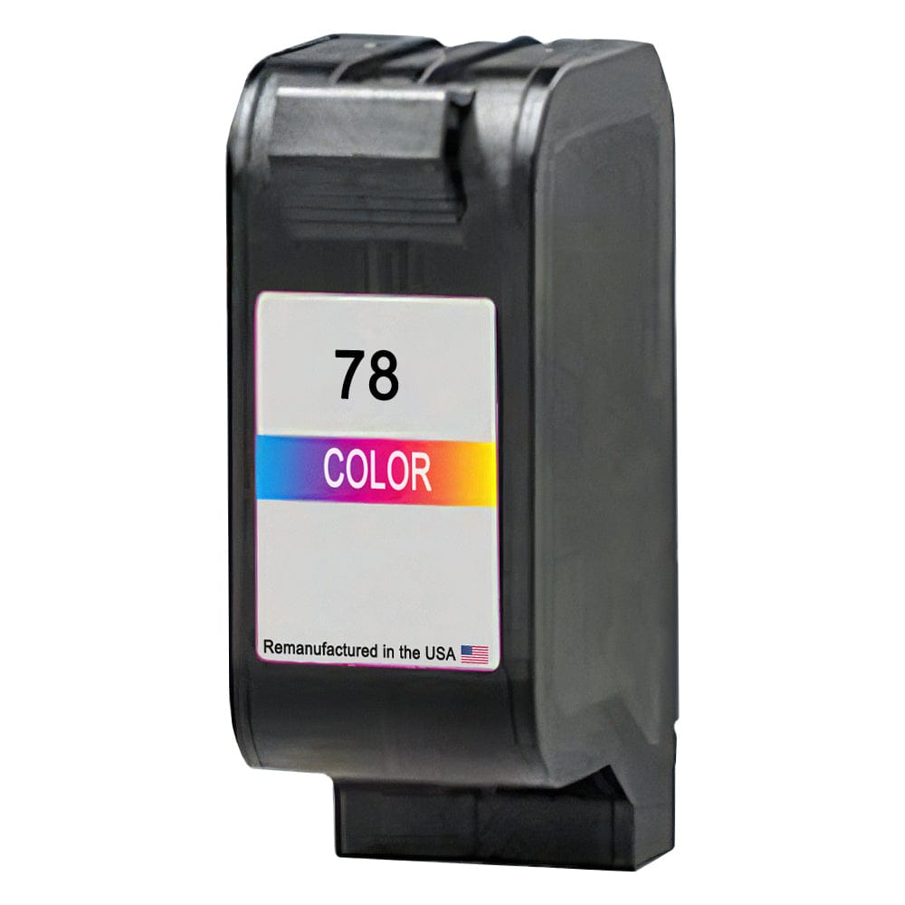 U.S. Remanufactured for HP 78 (C6578AN) Tri-Color Ink Cartridge - Allprintheads