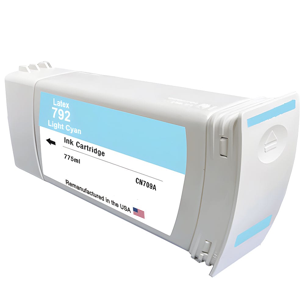 U.S. Remanufactured for HP 792 775ml (CN709A) Light Cyan Ink Cartridge - Allprintheads