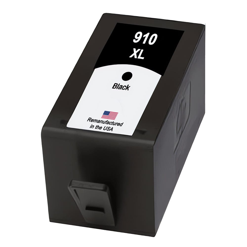 U.S. Remanufactured for HP 910XL (3YL65AN) Black High Yield Ink Cartridge OEM Chip - Allprintheads