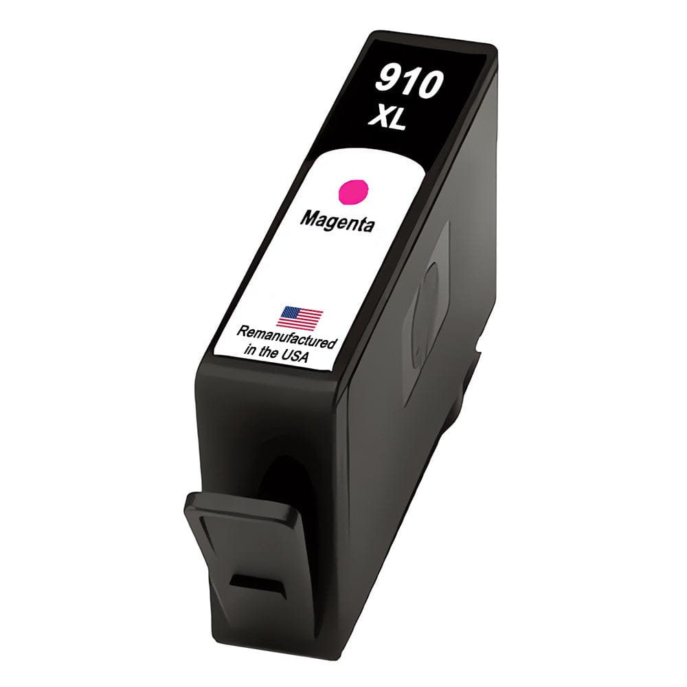 U.S. Remanufactured for HP 910XL (3YL63AN) Magenta Ink Cartridge OEM Chip - Allprintheads