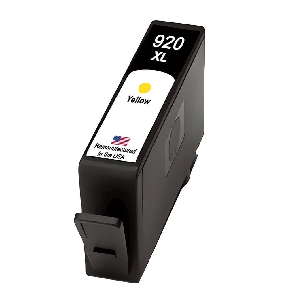U.S. Remanufactured for HP 920XL (CD974AN) Yellow Ink Cartridge - Allprintheads