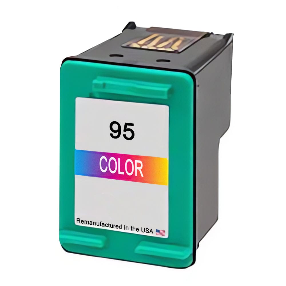 U.S. Remanufactured for HP 95 (C8766WN) Tri-Color Ink Cartridge - Allprintheads