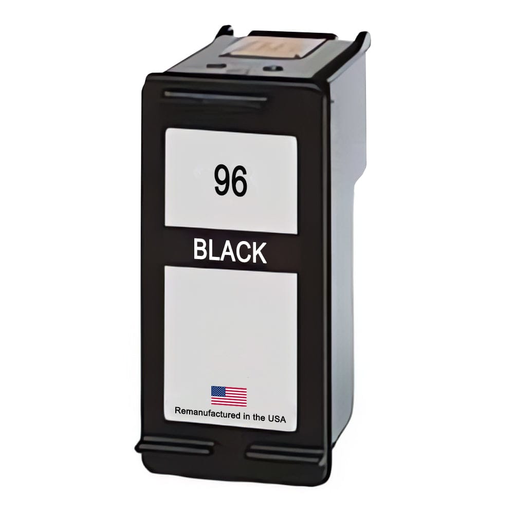 U.S. Remanufactured for HP 96 (C8767WN) Black Ink Cartridge - Allprintheads