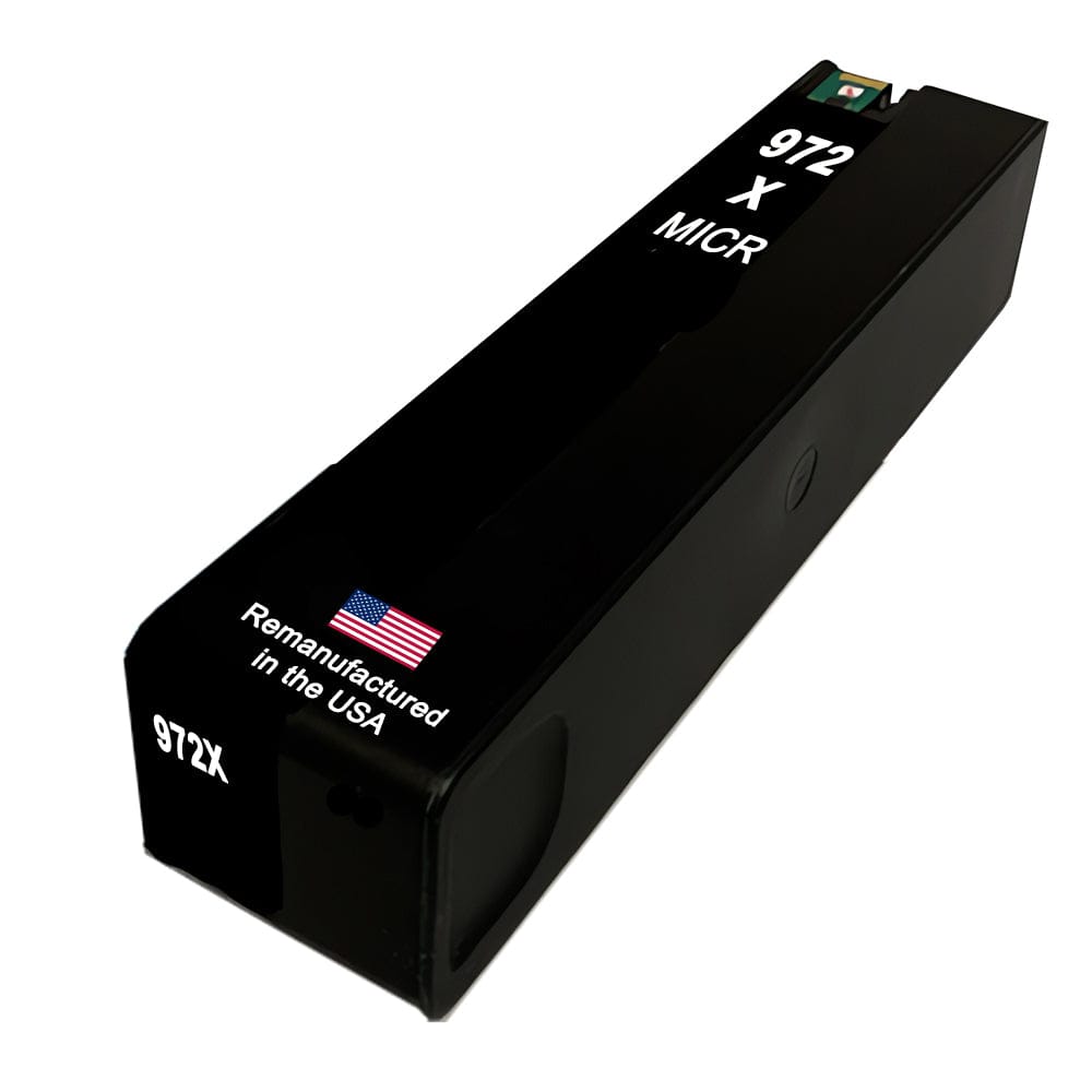 U.S. Remanufactured for HP 972XL (F6T84AN) Black MICR Ink Cartridge - Allprintheads