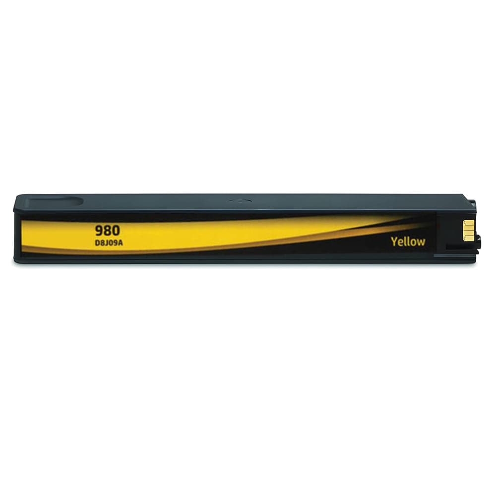 U.S. Remanufactured for HP 980 (D8J09A) Yellow Ink Cartridge OEM Chip - Allprintheads