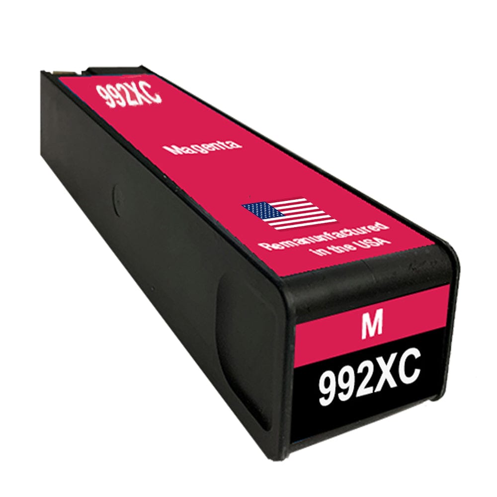 U.S. Remanufactured for HP 992XC (M0K11XC) Magenta Ink Cartridge New Chip - Allprintheads