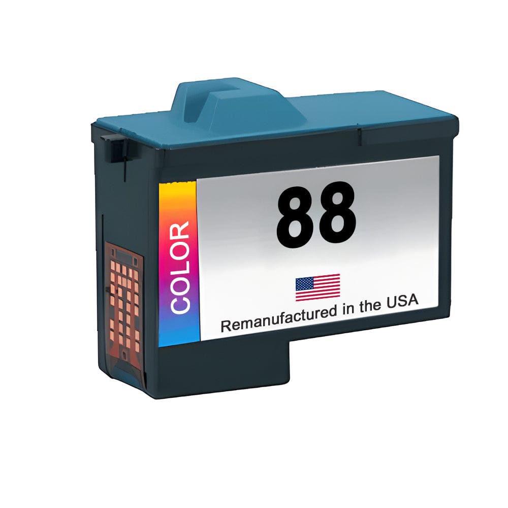 U.S. Remanufactured for Lexmark #88 18L0000 Color Ink Cartridge - Allprintheads