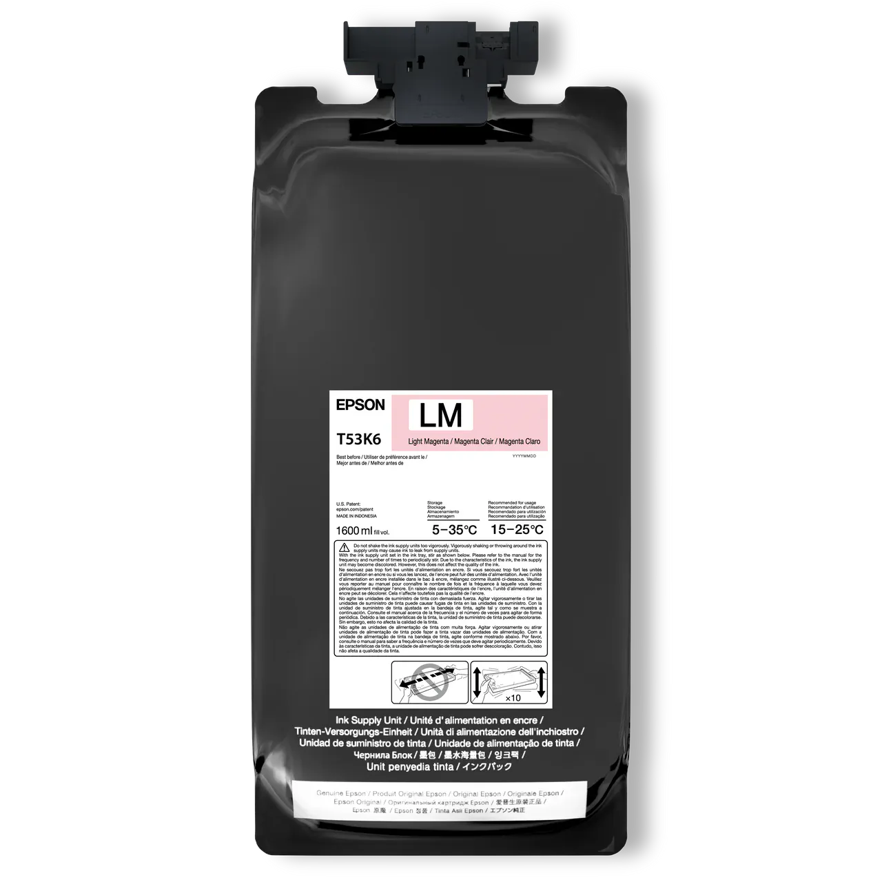 Epson T53K, 2 x 1,600 Ml High Density UltraChrome DS Ink Packs - Allprintheads