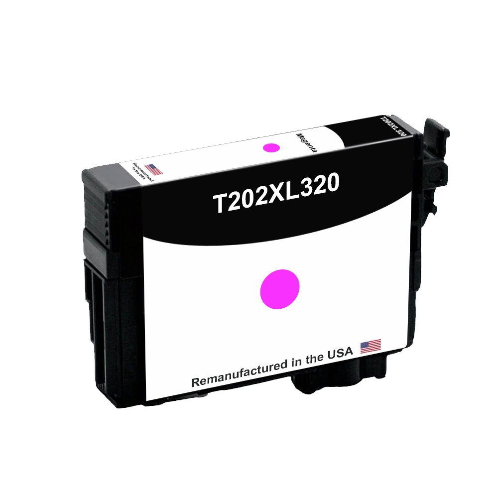 U.S. Remanufactured for Epson T202XL High Yield Magenta, T202XL320 - Allprintheads