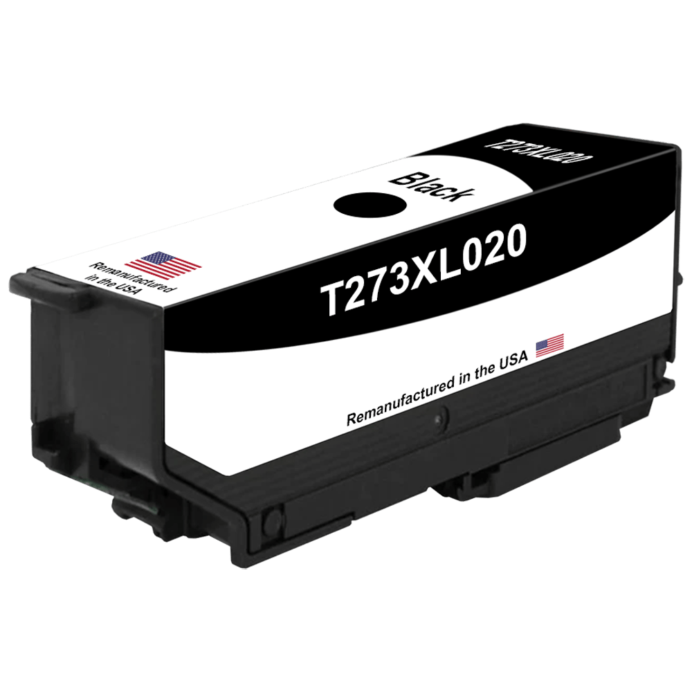 U.S. Remanufactured for Epson T273XL High Yield Black, T273XL020 - Allprintheads