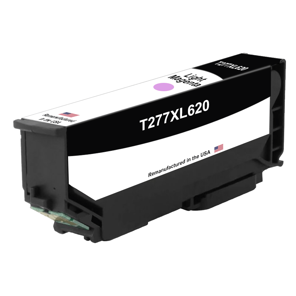 U.S. Remanufactured for Epson T277XL High Yield Light Magenta, T277XL620 - Allprintheads