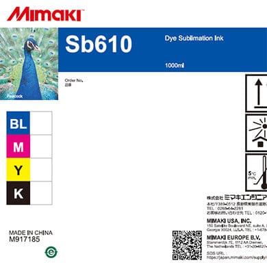 Mimaki Sb610 Dye sublimation ink 1 LT  Bottle - www.allprintheads.com