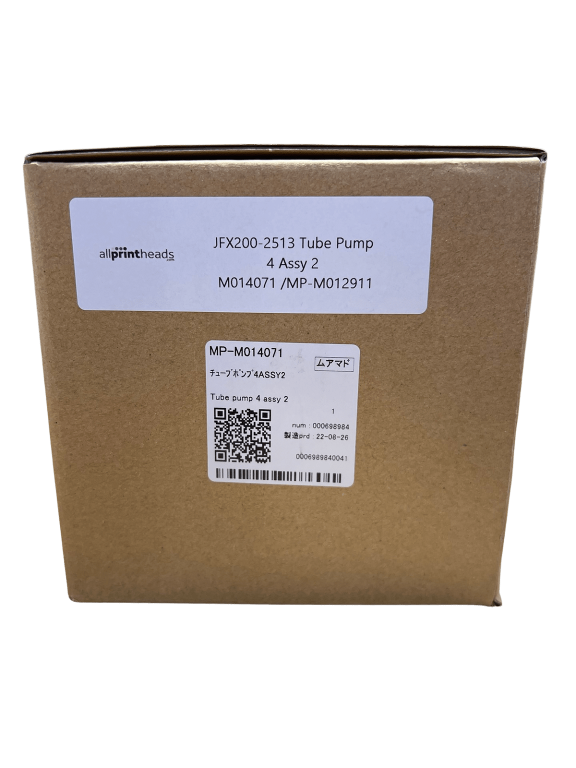 JFX200-2513 Tube Pump 4 Assy 2 - M014071/MP-M012911 - Allprintheads