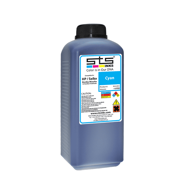 Compatible Ink Low-Solvent  (HP/SEIKO) 1L HP8000/9000/10000 Seiko 64s Konica Minolta heads - www.allprintheads.com