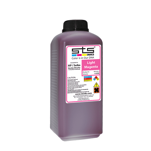 Compatible Ink Low-Solvent  (HP/SEIKO) 1L HP8000/9000/10000 Seiko 64s Konica Minolta heads - www.allprintheads.com