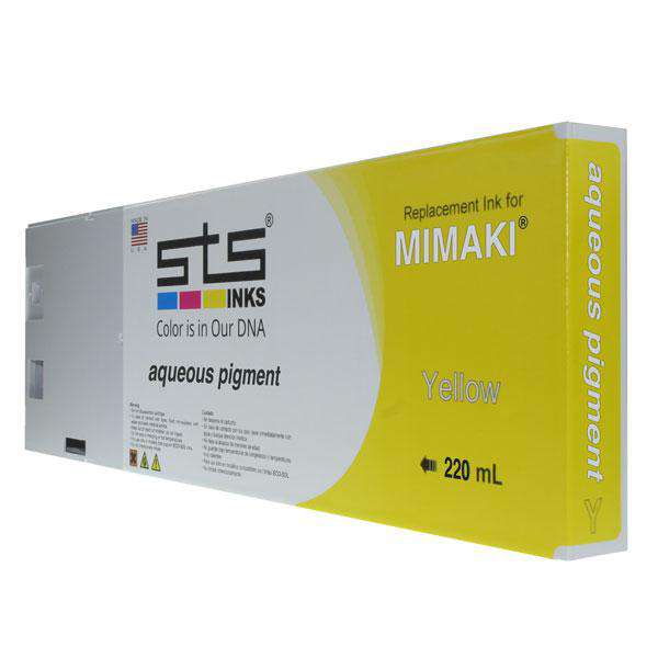 Compatible Cartridge for Mimaki Aqueous Pigment 220ml SPC-0180 - www.allprintheads.com