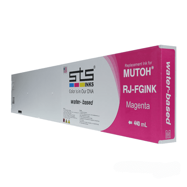 Compatible Cartridge for Mutoh Water-Based 440ml RJ-FGINK-2 - www.allprintheads.com