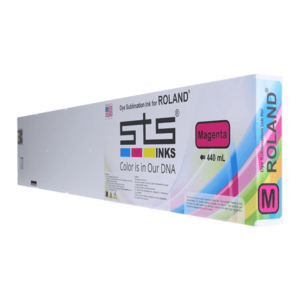Compatible Dye Sublimation Ink Cartridge for Roland with Eco-Sol MAX Chip 440ml - www.allprintheads.com