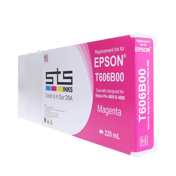 Compatible Cartridge for Epson Sublimation  220 mL. Stylus Pro 4800. - www.allprintheads.com