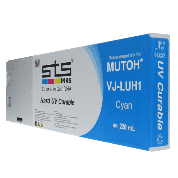 Compatible Cartridge for Mutoh UV Cure  220 mL VJ-LUH1-220 - www.allprintheads.com