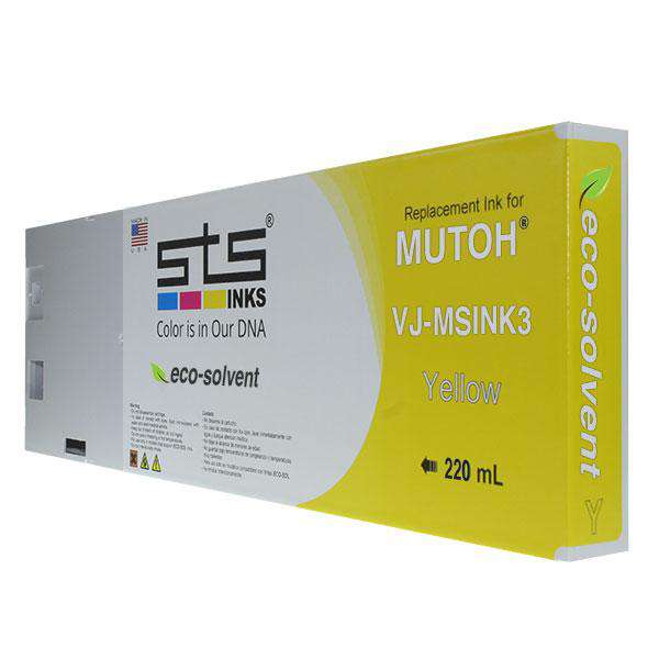 Compatible Cartridge for Mutoh Eco-Solvent  VJ-MSINK3-PK220 - www.allprintheads.com
