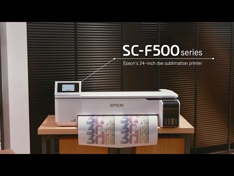 Epson SureColor F570 Dye-Sublimation Printer, Paper & Ink - www.allprintheads.com