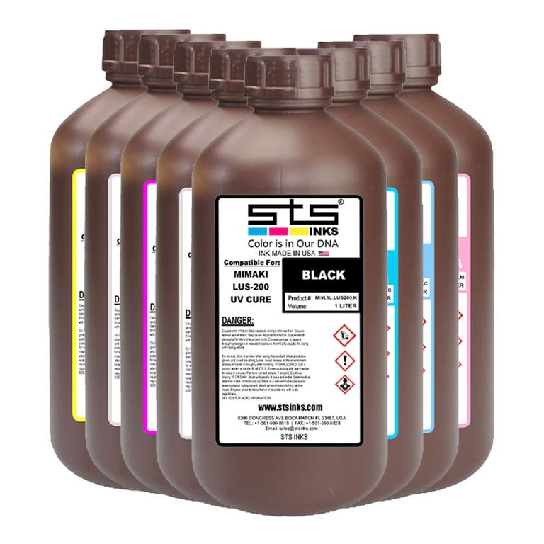 Compatible Ink for Mimaki LUS-200 UV Curable 1 Liter - www.allprintheads.com