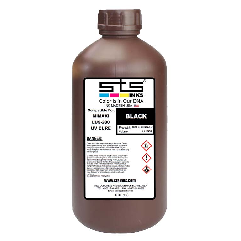 Compatible Ink for Mimaki LUS-200 UV Curable 1 Liter - www.allprintheads.com
