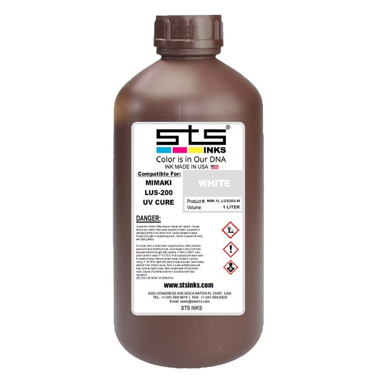Compatible Ink for Mimaki LUS-200 UV Curable 1 Liter - www.allprintheads.com