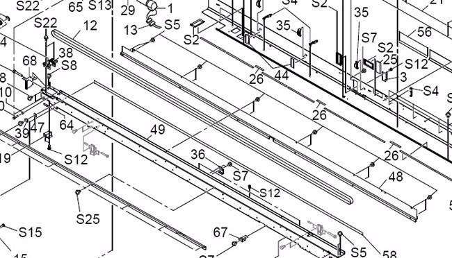 Roland RS-640 Belt, 100S2M2413LW-C - 1000004778 - www.allprintheads.com